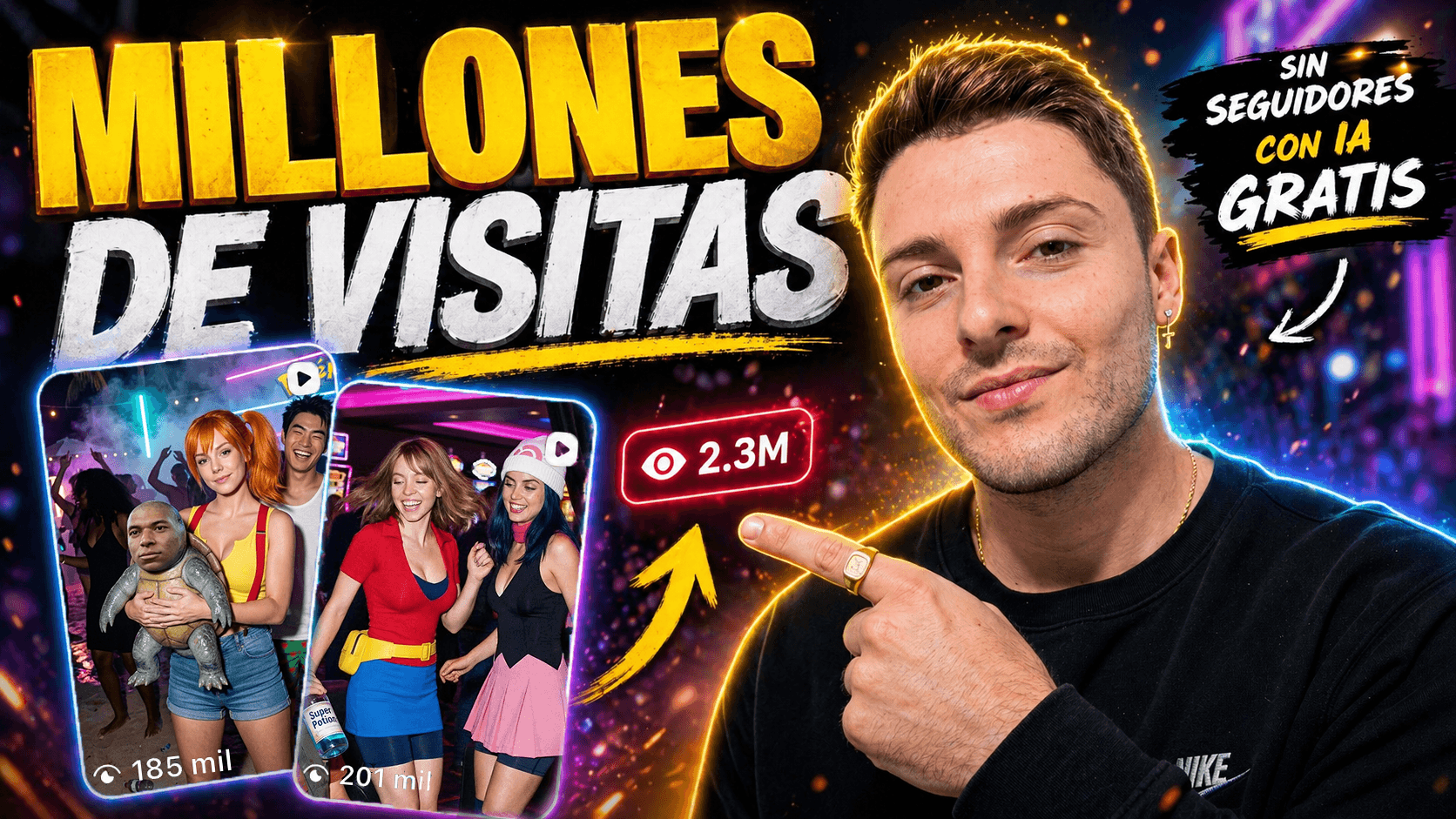 Cómo crear vídeos virales con IA totalmente gratis (y sin seguidores)